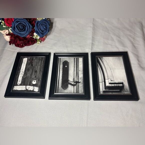 3 New Set of 3 “L”Monogram Initial Wall - Table Home Decor 4” x 6” - Picture 1 of 5